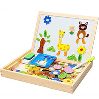 Wooden Intelligence Spell Music Series Magnetic Board Puzzle
