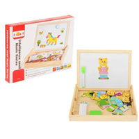 Wooden Intelligence Spell Music Series Magnetic Board Puzzle