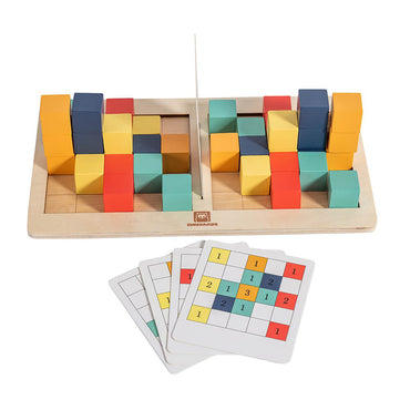 Wooden Color Pairing Game