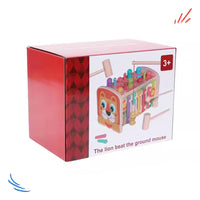 Wooden Sorter With Hammered Lion