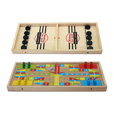 Board Sling Puck Flying Chess Game Carpet Airplane Flight Chess Family Party Game Toy