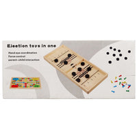 Board Sling Puck Flying Chess Game Carpet Airplane Flight Chess Family Party Game Toy