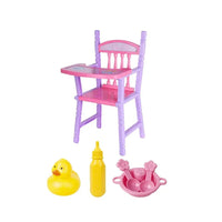 Baby Doll With Feeding Chair