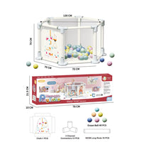 (Net) Baby Ball Playpen With 40 Balls