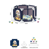 (Net) Playpen With 40 Balls