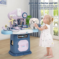 (Net) Pet Care Play Set With Dog Doll Stethoscope & Accessories