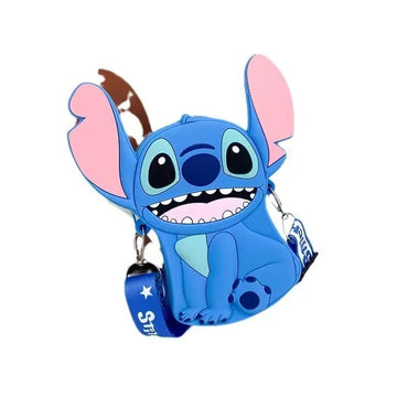 (Net) Stitch Silicone Coin Purse Small Shoulder Bag