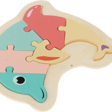 Colorful Wooden Jigsaw Puzzle For Kids