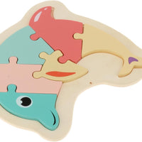 Colorful Wooden Jigsaw Puzzle For Kids