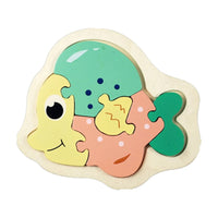 Colorful Wooden Jigsaw Puzzle For Kids