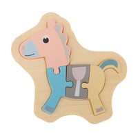 Colorful Wooden Jigsaw Puzzle For Kids