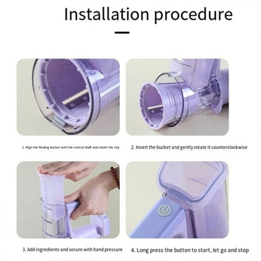 (Net) Multifunctional Electric Roller Vegetable Cutter