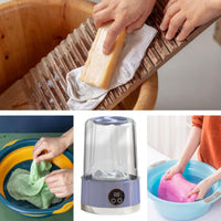 Small Washing Machine Rechargeable Clothes Washer