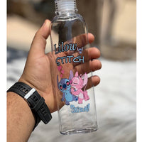 Stitch Water Bottle Cartoon Transparent Plastic / 110001
