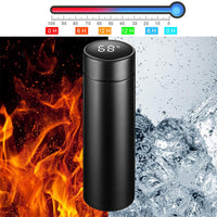 Smart Thermos Water Bottle Thermal Glass Stainless Steel 500 ML