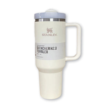 (Net) Stanley Quencher Water Tumbler With Straw Solid 1.2 L