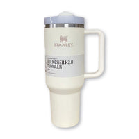 (Net) Stanley Quencher Water Tumbler With Straw Solid 1.2 L