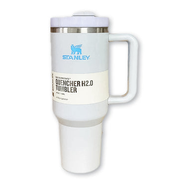 (Net) Stanley Quencher Water Tumbler With Straw Solid 1.2 L