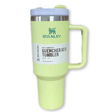 (Net) Stanley Quencher Water Tumbler With Straw Solid 1.2 L