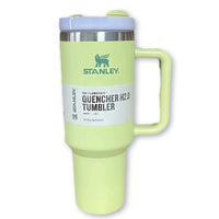 (Net) Stanley Quencher Water Tumbler With Straw Solid 1.2 L