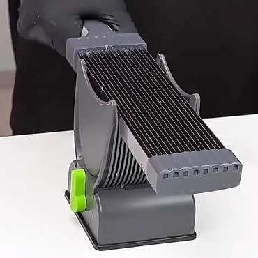 (Net) Stainless Steel Manual Food Slicer Multipurpose Meat Cleaver Kitchen Chicken