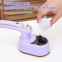 Portable Handheld Dry Iron Mini Electric Steam Iron With Folding Feature For Home And Travel