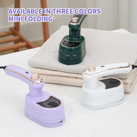 Portable Handheld Dry Iron Mini Electric Steam Iron With Folding Feature For Home And Travel