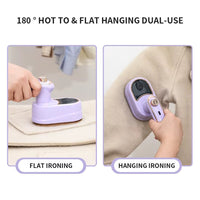 Portable Handheld Dry Iron Mini Electric Steam Iron With Folding Feature For Home And Travel
