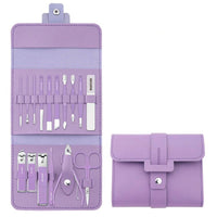 Nails Supplies Manicure Tools Nail Clipper Set 16 Pcs / 020259