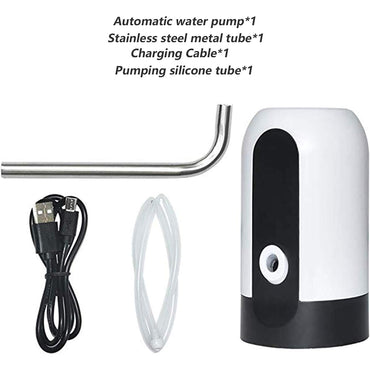 (Net) Automatic Water Dispenser Bottle Rechargeable Drinking Water Pump Quick/kq631