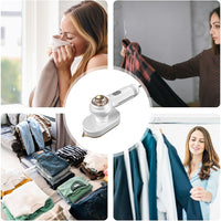 (Net) 90° Rotatable Handle Clothe Iron Steamers