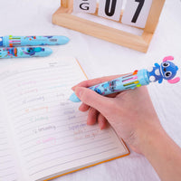 Stitch 10 in 1 Color Retractable Ballpoint Pen Creative