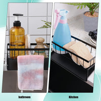 Kitchen Sink Organizer With Towel Rack
