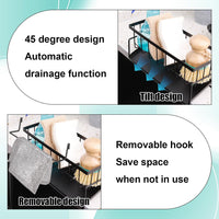Kitchen Sink Organizer With Towel Rack