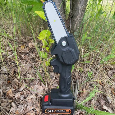 (Net) Handheld Cordless Mini Electric Chainsaw