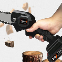 (Net) Handheld Cordless Mini Electric Chainsaw