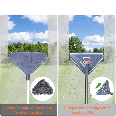 (Net) 360 Degree Rotating Wall Cleaning Mop