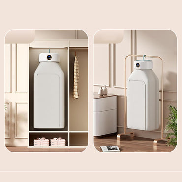 (Net) Electric Clothes Dryer Heater Compact Portable Foldable Machine