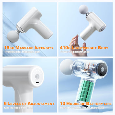 (Net) Mini Electric Cordless Massage Gun