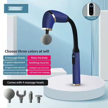 Professional Vibrating Body Massage Hammer Premium Handheld Massage Gun Portable Percussion Vibration Relax Spine