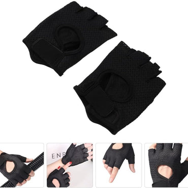 1 Pair Weight Lifting Gloves Full Palm Protection Workout