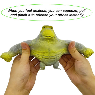 Funny Gray Rubber Monkey Toy