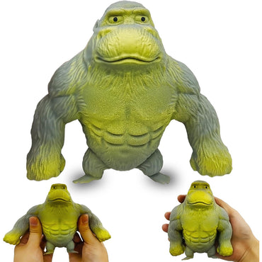 Funny Gray Rubber Monkey Toy