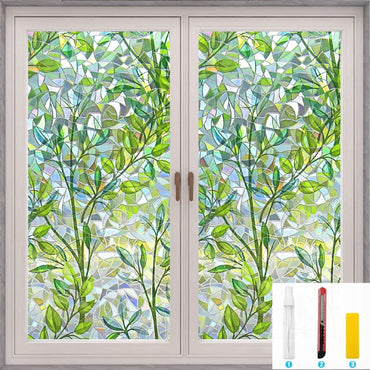 Leaf Window Static Film