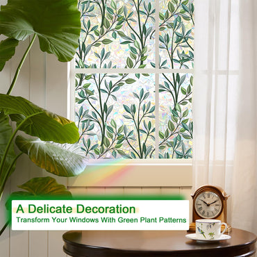 Leaf Window Static Film