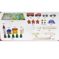 Wooden Track Overpass City