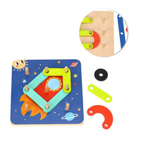 Wooden Puzzle Game Woodcutter