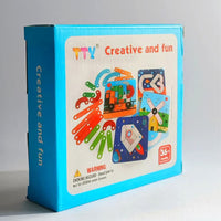 Wooden Puzzle Game Woodcutter