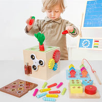 Wooden 9 in 1 Busy Box Baby Products