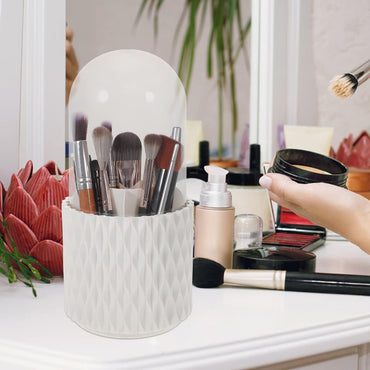 Makeup Brush Rotating Cosmetic Organizer Holder